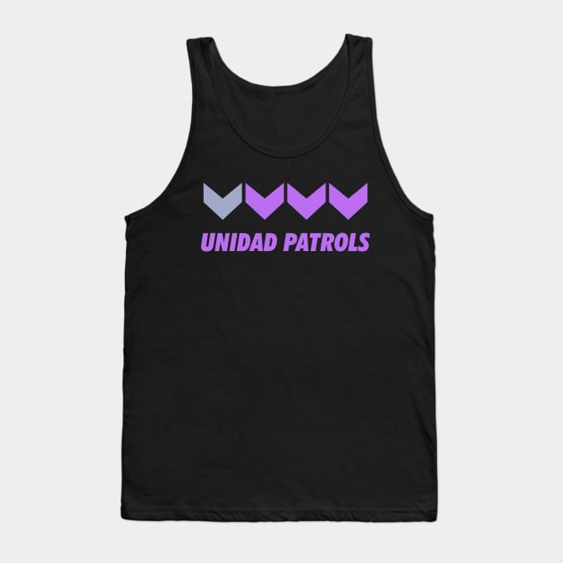 UNIDAD PATROLS ON ALERT! Tank Top by CrazyCreature